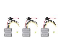 3X Convertitore 36V/48V Un 12V 20A Voltaggio Regolatore Riduttore Convertitore Buck Step-Down Potenza con Fusibile