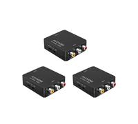 3X Convertitore da RCA un da AV un 1080P RCA CVBS Adattatore per Convertitore Audio Video PAL/NTSC per TV/PC/PS3/STB/ VHS