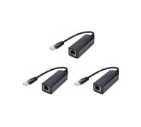 3X Convertitore PoE da 48 V A 24 V con Velocità Ethernet 100 M Regolatore di Tensione PoE A 24 Modalità B per MikroTik Passive