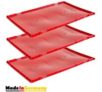 3x Coperchio Tappo Carne Riquadro Impilabile Scatola Immagazzinaggio Kingpower