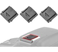 3X COPRI SLITTA FLASH compatibile con NIKON cover protezione hot shoe mount coperchio fotocamera tappo proteggi D3000 D300S D300 D5000 D3X D90 D700 D60 D3 D40 D70 D80 D70S D200 D2X D50 Z7 Z6 Z5 Z50