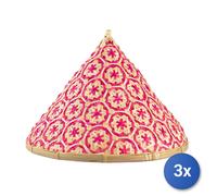 3x Copricibo H&H Bambu' Cm35Xh26