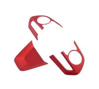 3x Coprivolante interno rosso per coprivolante per Toyota Corolla 2019-2021