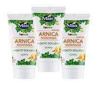 3x Crema Matt Arnica Montana Pronto Sollievo Corpo (50 ml x 3)