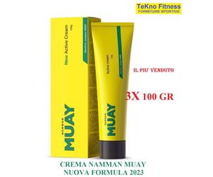 3X Crema Namman Muay 100g CONFEZIONE RISPARMIO Pre Post Muay ACTIVE CREAM 2023