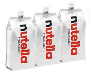 3X Crema Spalmabile alle Nocciole e Cacao FOOD SERVICE, Formato Sac a Poche, adatto a Dispenser per nutella 1kg