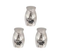 3X Cremation Urne, Ceneri Conserve, Memoriale Urn Urna Funebre