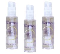 3X CRISTALLI LIQUIDI OLIO DI SEMI DI LINO 125ML CAPELLI SECCHI CRESPI SFIBRATI