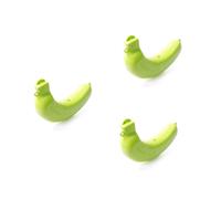 3X Custodia per Banane Protettiva per Frutta, Custodia per Banane, Custodia per Pranzo, Custodia per Banane, Utensili da Cucina nel Plastica
