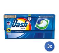 Dash Pods Classico Detersivo Lavatrice (31 Pods) 80729475