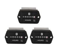 3X DC10V-80V Contaore Meccanico - Contaore per Motore Generatore Barca Auto9645