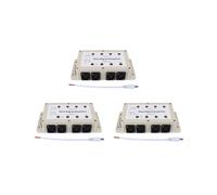 3X Dc12-24V 8 Canali di Uscita Dmx Dmx512 Led Distributore di Segnale Amplificatore Splitter Distributore per Attrezzature Domestiche