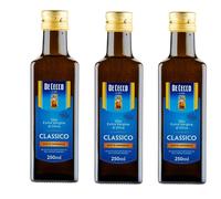 3X DE CECCO OLIO EXTRA VERGINE DI OLIVA CLASSICO BOTTIGLIA da ML 250