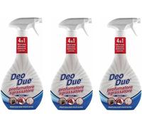 3x Deo Due Spray Profumatore Sgrassatore Fragranza Bianco da 600ml x 3 Pezzi