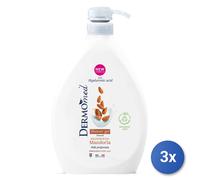 3x Dermomed Bagno 1000 Ml. Mandorla Made In Italy