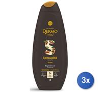 3x Dermomed Bagno 450 Ml. Argan Sensualita'