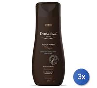 3x Dermomed Corpo Fluida 250 Ml. Argan Bio Con Acqua Termale