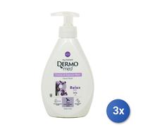 3x Dermomed Sapone 300 Ml. Relax Iris Made In Italy