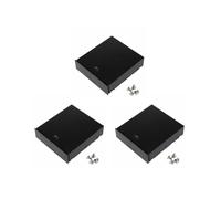 3X Desktop Storage Box Organizer Cassetto Unità Ottiche Supporti e Rack per Pannello Frontale da 5,25 Pollici per PC Desktop