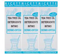 3x Detergente Intimo Dermo Difesa Tea Tree Oil Dott. Pignacca 250 ml
