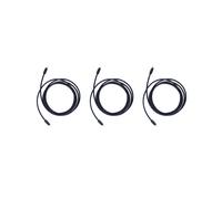 3X Digital Fibra Ottica Ottica Audio Spdif Md Dvd Toslink Cavo Lunghezza Cavo: 2M