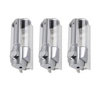 3X Dispenser di Sapone, Dispenser Manuale un Parete, Dispenser di Gel per M9937