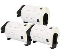 3x DK-11240 102 x 51 mm Compatibili Etichette per Codici a Barre (600 Etichette/Rotolo) per Brother P-Touch QL-1050, QL-1050N, QL-1060N, QL-1100, QL-1110NWB etichettatrici