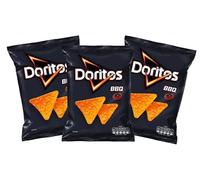 3X Doritos BBQ Croccante Snack di Mais al Gusto Barbecue 140gr Limited Edition [3 Confezioni]