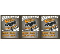 3x Double Snake WHISKEY Turbo lievito per whisky + enzima per 25 litri