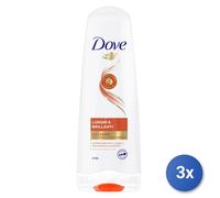 3x Dove Balsamo Per Capelli 180 Ml. Capelli Lunghi