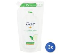 3x Dove Sapone 500 Ml Sapone Liquido 1 Pz