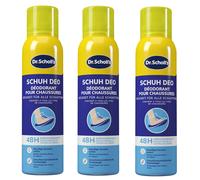 3x Dr. Scholl's Fresh Step Deodorante Antitraspirante Spray 150 ml 48h
