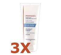 3X DUCRAY ANAPHASE+ - Shampoo Fortificante Anticaduta da 200ml - RIVITALIZZANTE