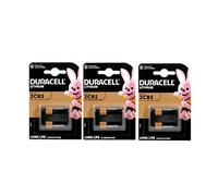 3X Duracell 245 2CR5 Lithium (3 Blister Da 1 Batteria) 3 Pile