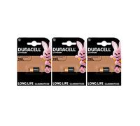 3X Duracell 28L A544 2CR11108 Con Litio (3 Blister Da 1 Batteria) 3 Pile
