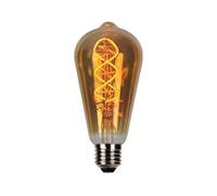 3X E27 4W Dimmerabile Retro Vintage LED Lampadine 1800K 210Lm 220-240V, Oro [EEK: G]