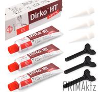 3x Elring Dirko HT 705.707 Silicone Sigillante Rosso fino A 315°C 70 ML Tubo