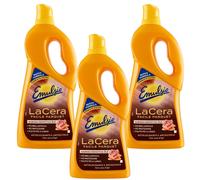 3x Emulsio Cera Autolucidante e Antiscivolo Parquet 775 ml