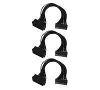 3X Energia Fornitura splitter, Dual PSU Adattatore 24 pin 20 + 4 pin A5231