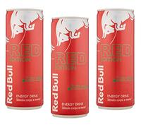 3X Energy Drink Red Edition al gusto di Anguria 250 ml - 3 Lattine - Bevanda Energetica