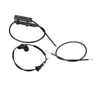 3x Engine Hood Release Cable Wire Set Fit for BMW X5 E53 2000-2006