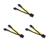 3X EPS CPU 8Pin Un 2 Porte PCIe 8Pin Dual PCI-E 6 + 2Pin Y Splitter Miner GPU Scheda Grafica Cavo di Alimentazione Cavo