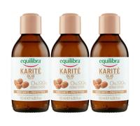 3x Equilibra Olio Corpo Idratante e Protettivo Karitè Pelle Secca 120 ml