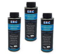 3x ERC Hydro-Punteria 250ml Olio Pulizia Additivo Sollevatori Idraulici Benzina