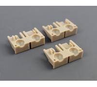 3x Estremità Sferica per Collettore di Aspirazione Lembo Vorticante