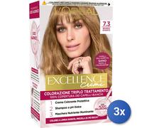 3x Excellence Colorante Cap.7,3 Biondo Dorato
