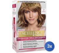 3x Excellence Colorante Cap.7 Biondo