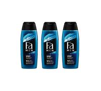 3x FA MEN 2IN1 Gel Doccia Corpo e Capelli Sport Verde Agrumi 3x250ml IN UTY