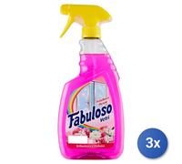 3x Fabuloso Vetri 600 Ml. Trigger