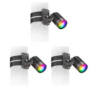 3x Faretto da giardino SHINGA per esterni IP65 nero 1x GU10 max. 15W [EEK: F]